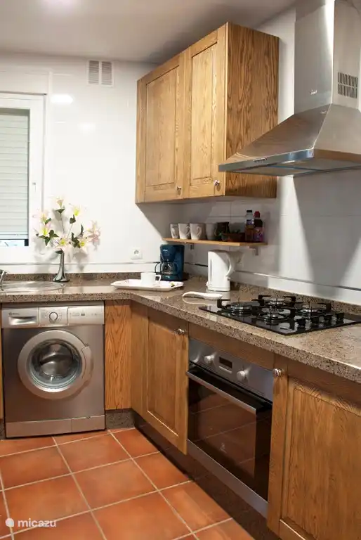 Waschmaschine und Ofen