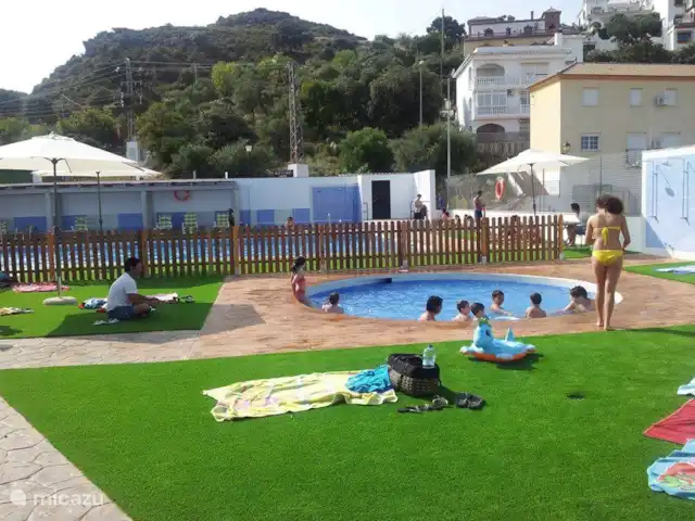 Casa Pilar | Espagne, Costa del Sol, Comares - appartement La piscine dispose d'un bassin pour enfants.