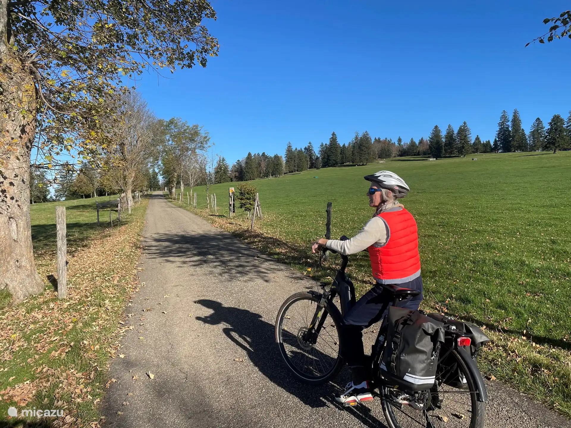 Wonderful cycling with beautiful views