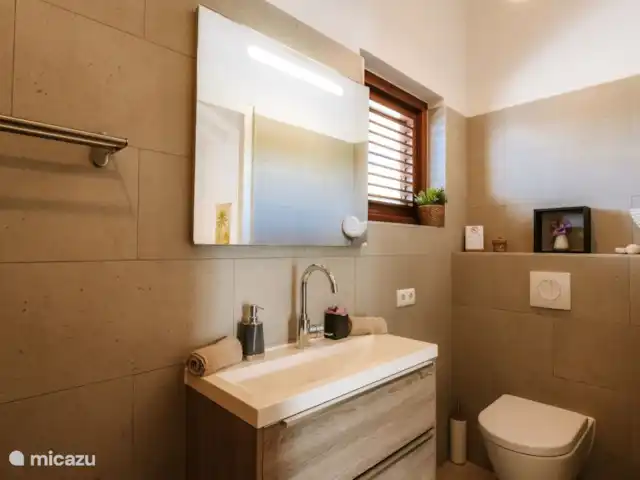 Kas Lamunchi | Curaçao, Banda Abou (ouest), Coral Estate, Rif St.Marie - villa Salle de bain de la chambre 4
