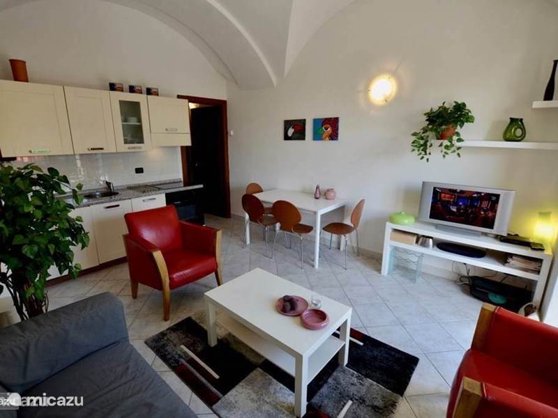 Vakantiehuis Italië, Comomeer, Acquaseria Appartement Tuin / terras appartement VOLPE 6