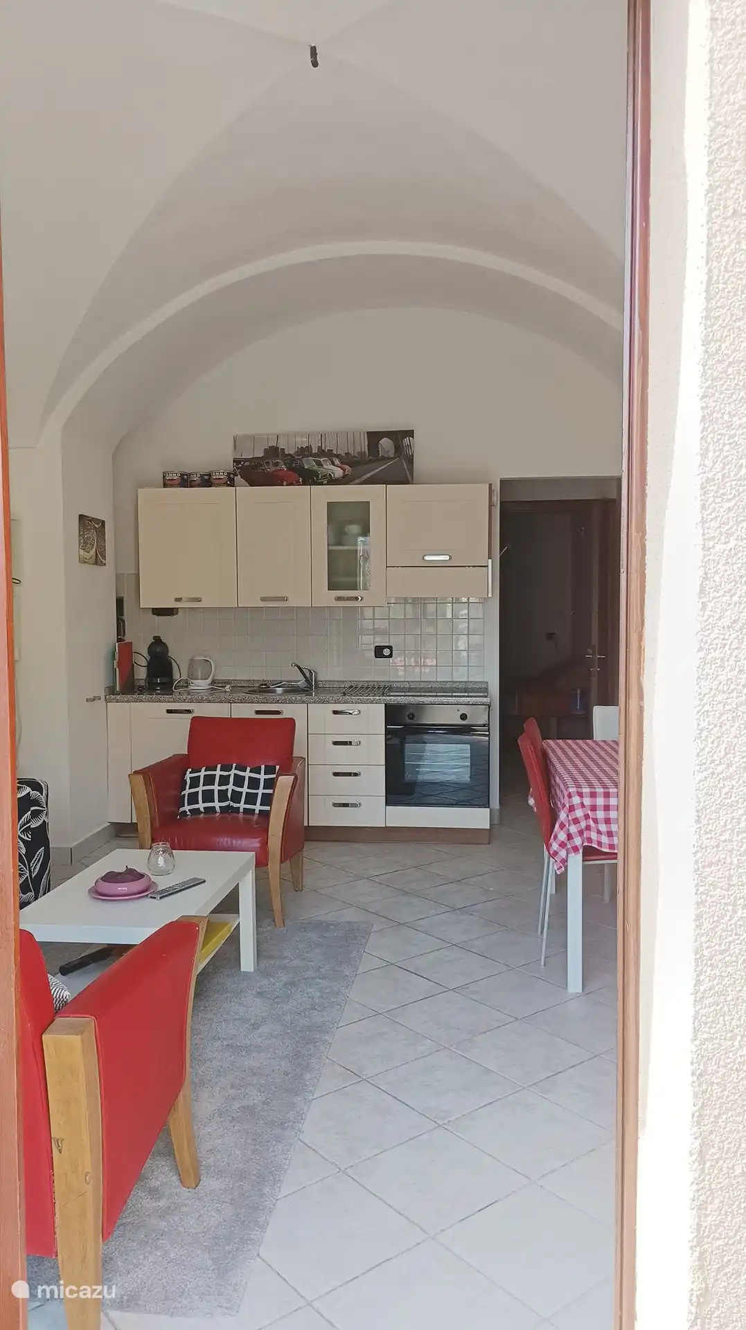 La cocina está totalmente equipada. 