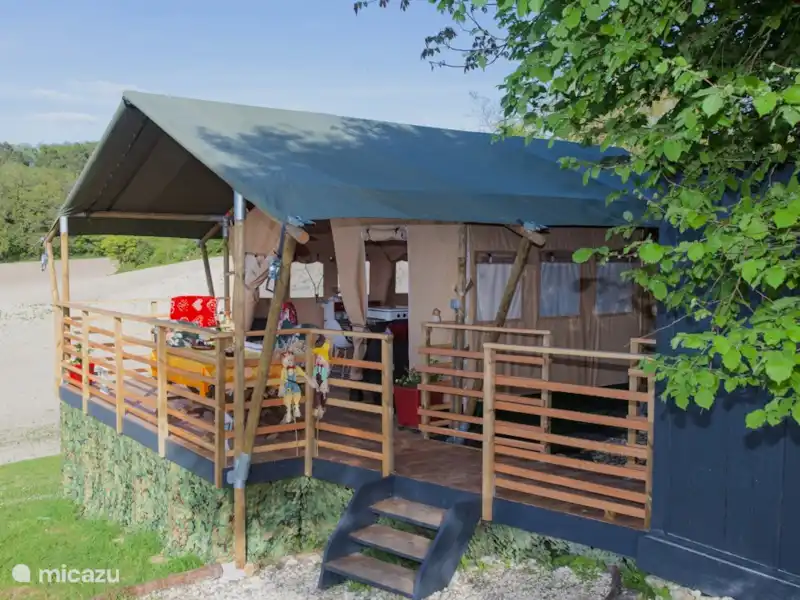 Glamping La Rose | France, Dordogne, Celles - Glamping / Tente Safari / Yourte Glamping La Rose | France, Dordogne, Celles - Glamping / Tente Safari / Yourte