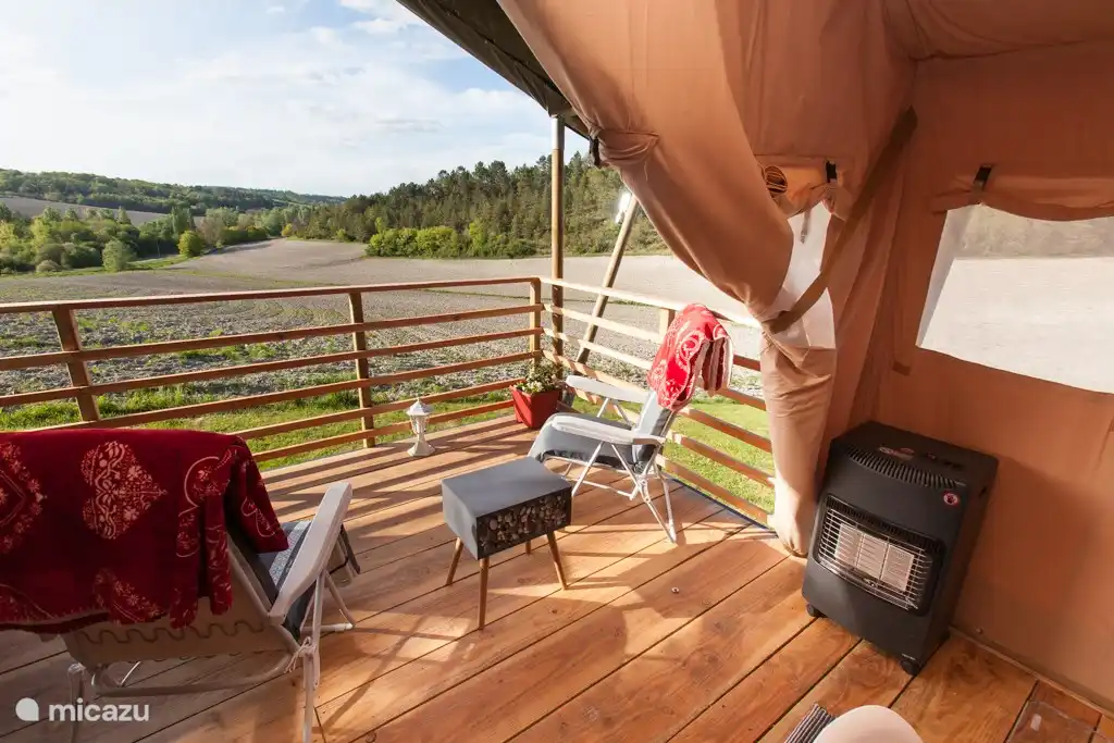 Van het uitzicht genieten