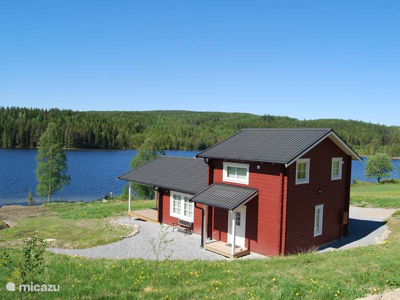 Casa vacacional Suecia, Jämtland, Gällö Casa vacacional Cabaña de Lujo con Sauna y Vista