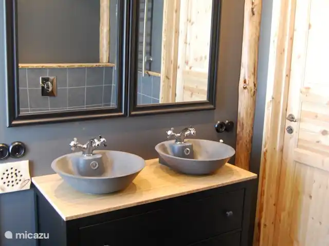 Cabane Luxueuse Avec Sauna et vue | Suède, Jämtland, Gällö - maison de vacances La luxueuse salle de bain