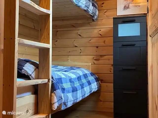 Cabane Luxueuse Avec Sauna et vue | Suède, Jämtland, Gällö - maison de vacances Chambre 3 avec lits superposés