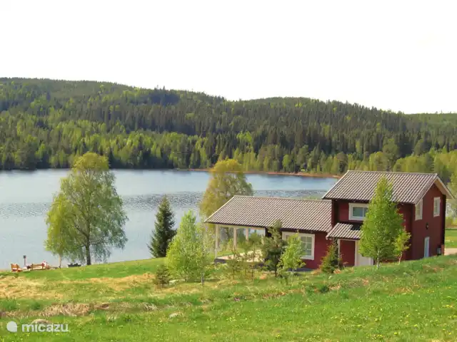 Cabane Luxueuse Avec Sauna et vue | Suède, Jämtland, Gällö - maison de vacances La maison de vacances près du lac