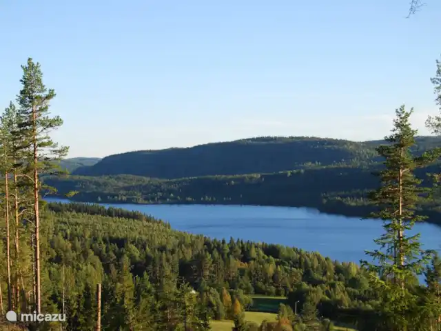 Cabane Luxueuse Avec Sauna et vue | Suède, Jämtland, Gällö - maison de vacances Vue sur le lac Börjesjön