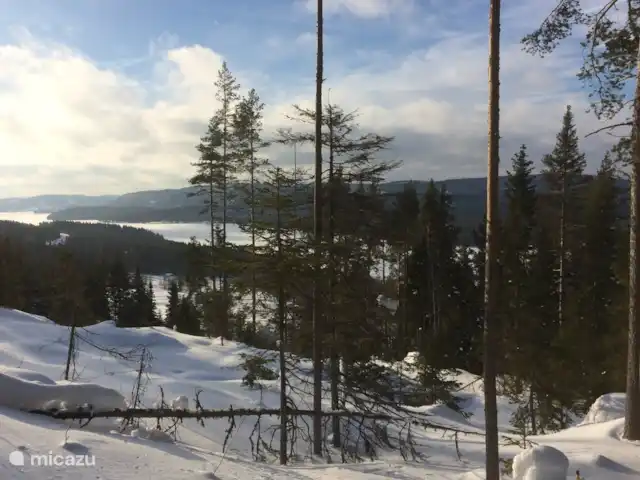 Cabane Luxueuse Avec Sauna et vue | Suède, Jämtland, Gällö - maison de vacances Vue sur le lac Börjesjön