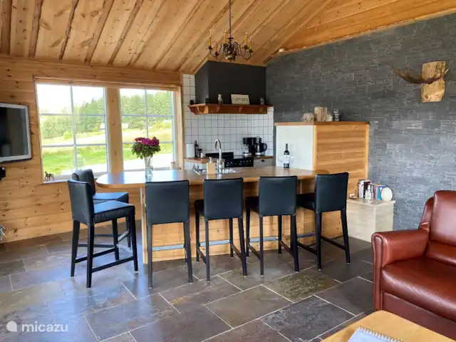 Cabane Luxueuse Avec Sauna et vue | Suède, Jämtland, Gällö - maison de vacances La cuisine