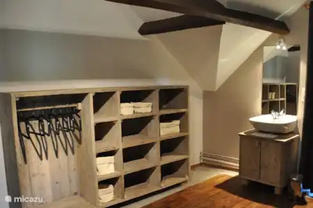 Vakantiehuis Frankrijk, Aquitaine, Sergeac - vakantiehuis Les Mesanges Slaapkamer met balkon