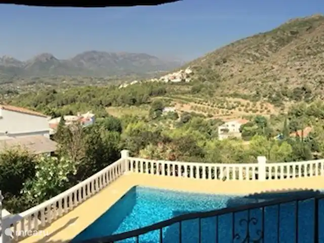 Casa Marron 2-6 personnes | Espagne, Costa Blanca, Jalón - villa Vue depuis la terrasse.