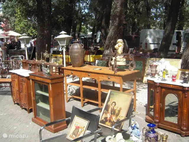 Casa Marron 2-6 personnes | Espagne, Costa Blanca, Jalón - villa Rastro, marché hebdomadaire d'antiquités à Jalón.