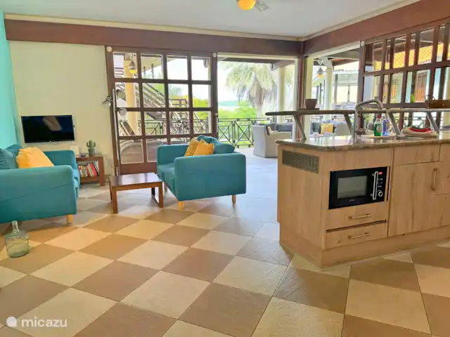 Villa Blue Bay BEACH - 3min/plage | Curaçao, Curaçao-Centre, Blue Bay - villa Woomlamer et cuisine ouverte