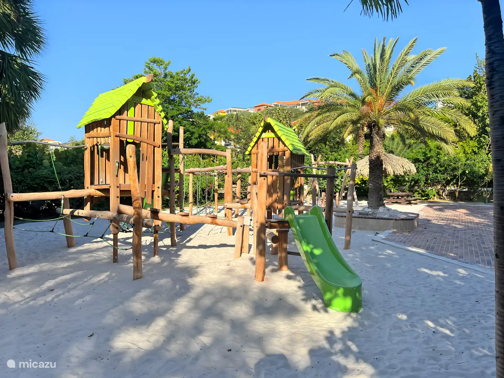 Playground near the beach