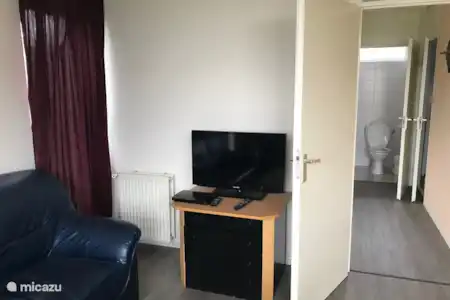 Vakantiehuis Nederland, Groningen, Vlagtwedde vakantiehuis Westerwolde halfvrijstaand 2 Woon kamer