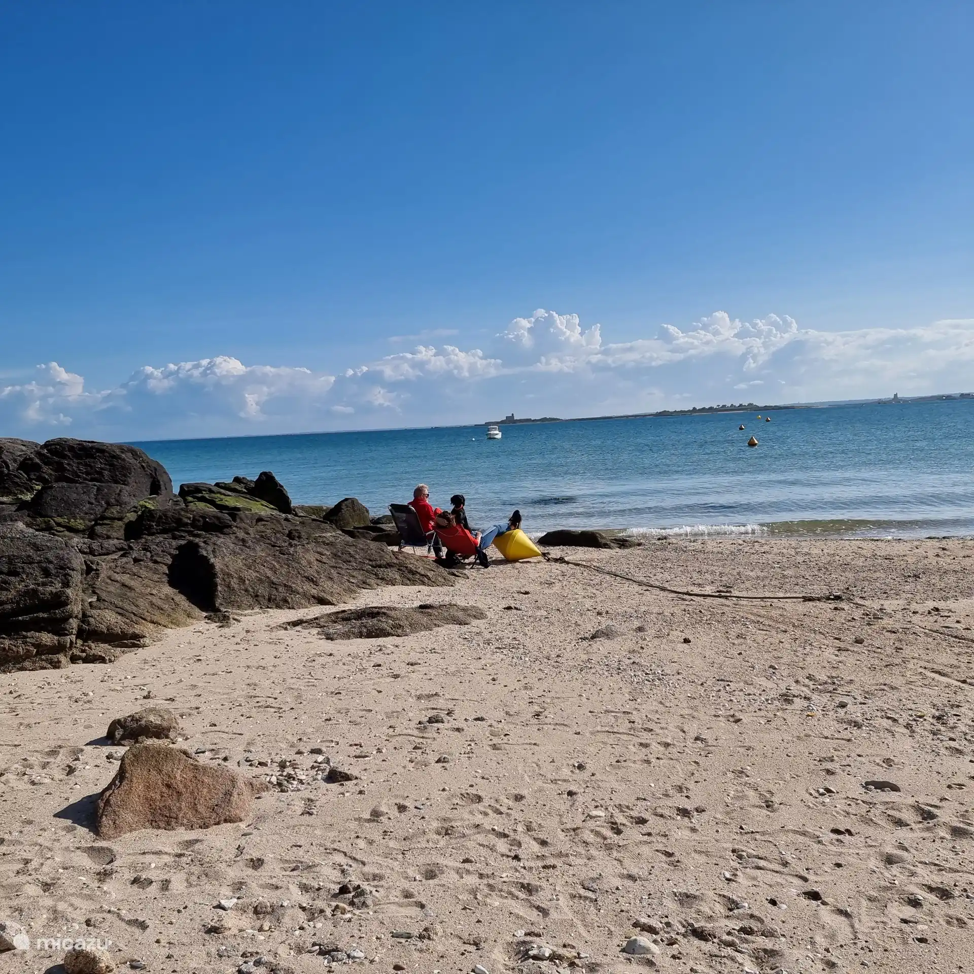 Sie können die Atmosphäre des Meeres schmecken