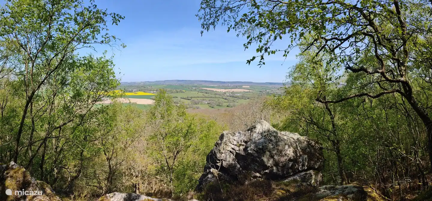 Blick auf La Roche Mabile.