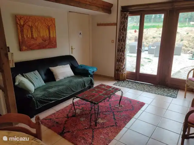 Casa rural Les Hirondelles en Francia, Orne, Rouperroux - casa vacacional Sala de estar