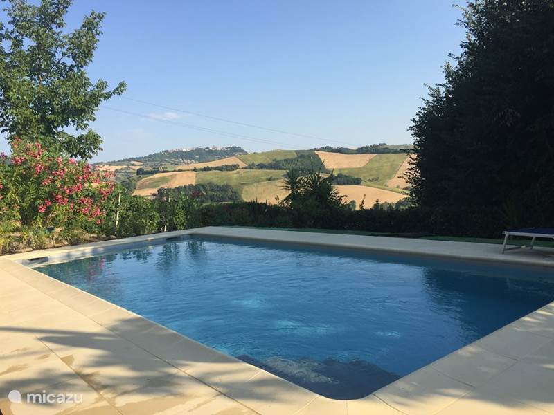 Holiday home in Italy, Marche, Montefiore dell &#39;Aso Holiday house casa anne