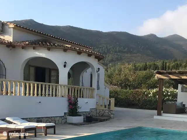 Casa Tranquila huren in Spanje, Costa Blanca, Lliber - villa De fijne naya met glazen deuren die helemaal (of alleen aan één kant) open geschoven kunnen worden.