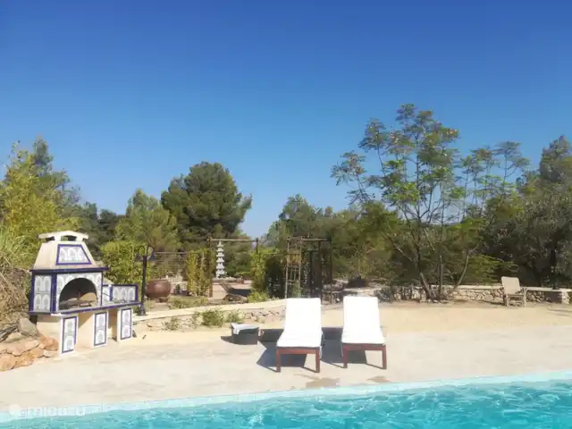 Casa Tranquila huren in Spanje, Costa Blanca, Lliber - villa De Japanse tuin is na het snoeien van de bamboe beter te zien.