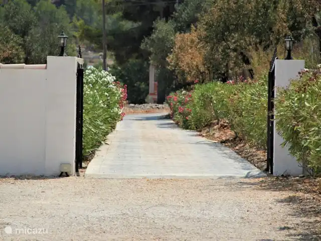 Casa Tranquila huren in Spanje, Costa Blanca, Lliber - villa Via de oprijlaan bereik je Casa Tranquila.