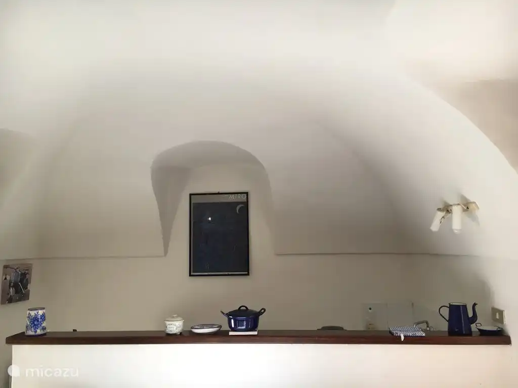 charakteristische gewölbte Küche