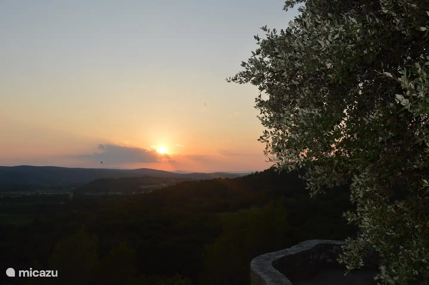Sonnenuntergang von Cornillon