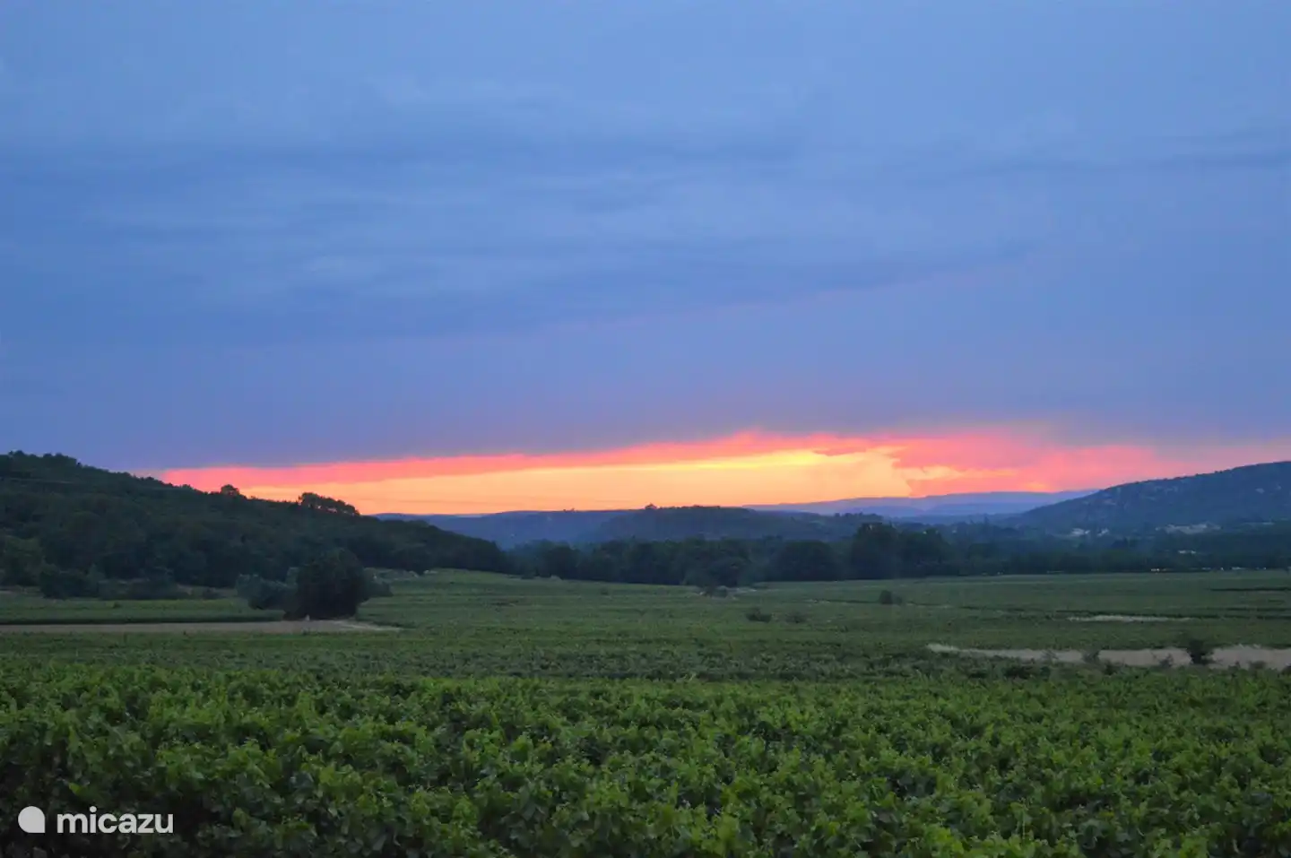 Sonnenuntergang von St. Gély