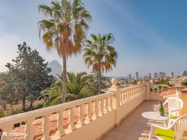 Casa Prudentia... Paradis! | Espagne, Costa Blanca, Calpe - villa vue de la terrasse sur le toit