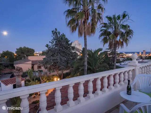 Casa Prudentia... Paradis! | Espagne, Costa Blanca, Calpe - villa La pleine lune, vue de la terrasse sur le toit