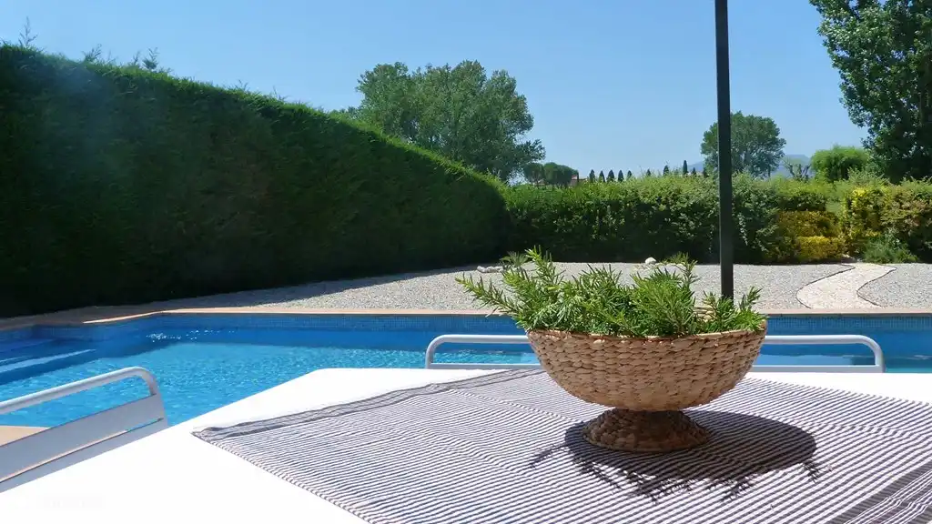 Schwimmbad und Garten