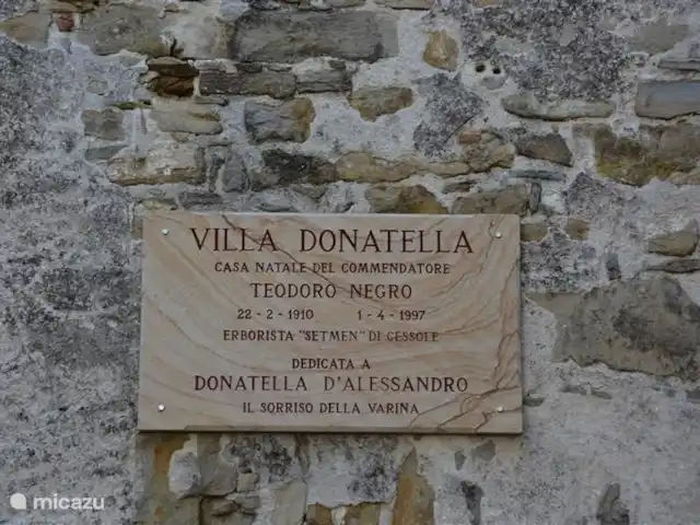 Villa Dona | Italie, Piémont, Cessole - maison de vacances Le célèbre premier résident