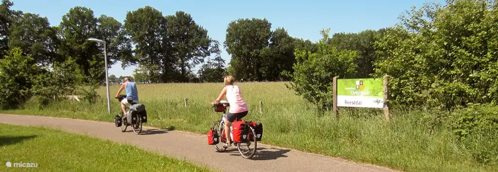 Viel Spaß beim Radfahren im Reestdal
