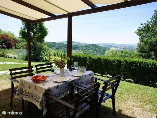 Holiday home in Italy, Marche, Fiorenzuola di Focara - apartment Case San Bartolo - Le Ginestre