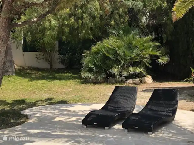 Casa la Suerte Javea | Espagne, Costa Blanca, Jávea - villa Terrasse sous les (palmiers) arbres