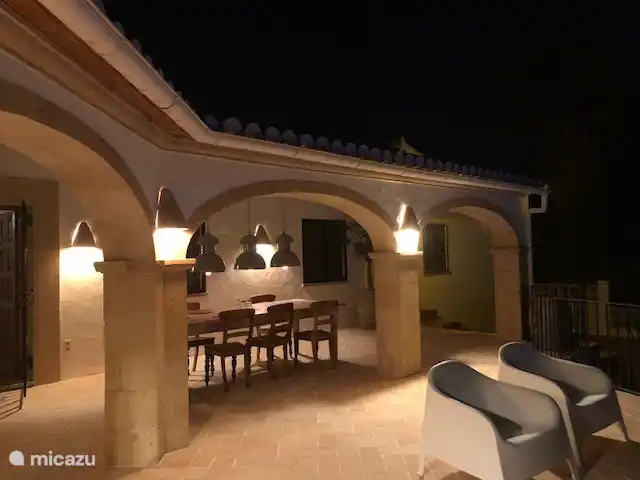 Casa la Suerte Javea | Espagne, Costa Blanca, Jávea - villa naya le soir