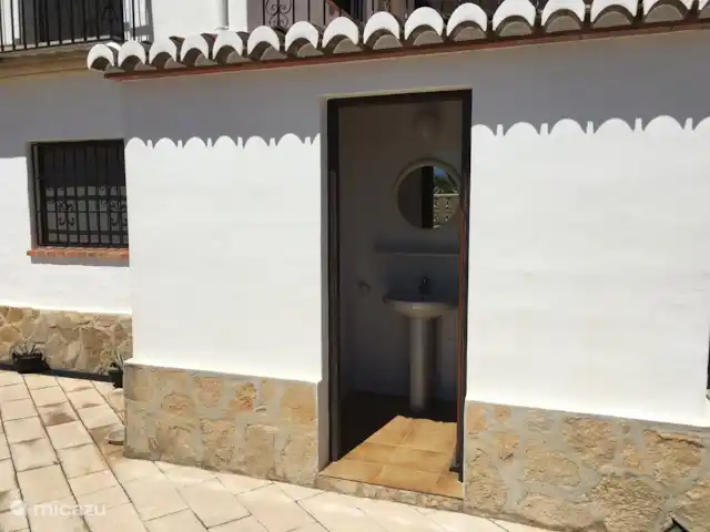 Casa la Suerte Javea | Espagne, Costa Blanca, Jávea - villa Douche et WC séparés à l'extérieur