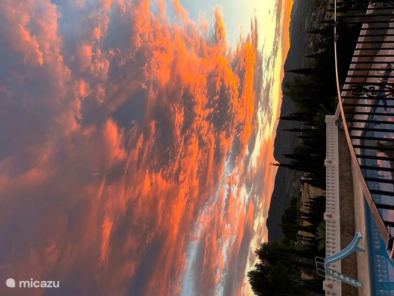 Goldene Stunde am Ende des Tages