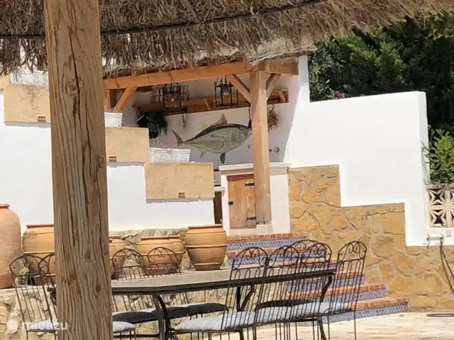 Casa la Suerte Javea | Espagne, Costa Blanca, Jávea - villa Cuisine extérieure, équipée d'une plancha pour de savoureuses fritures, par exemple du poisson frais du port