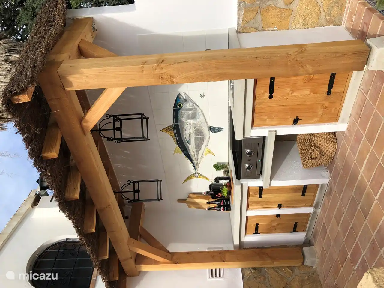 Schöne Außenküche