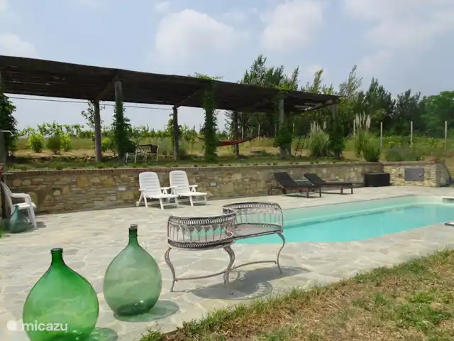 vakantiehuis huren in Italië, Piëmont, Orsara Bormida – Casacrox  zwembad 10*4*1.5