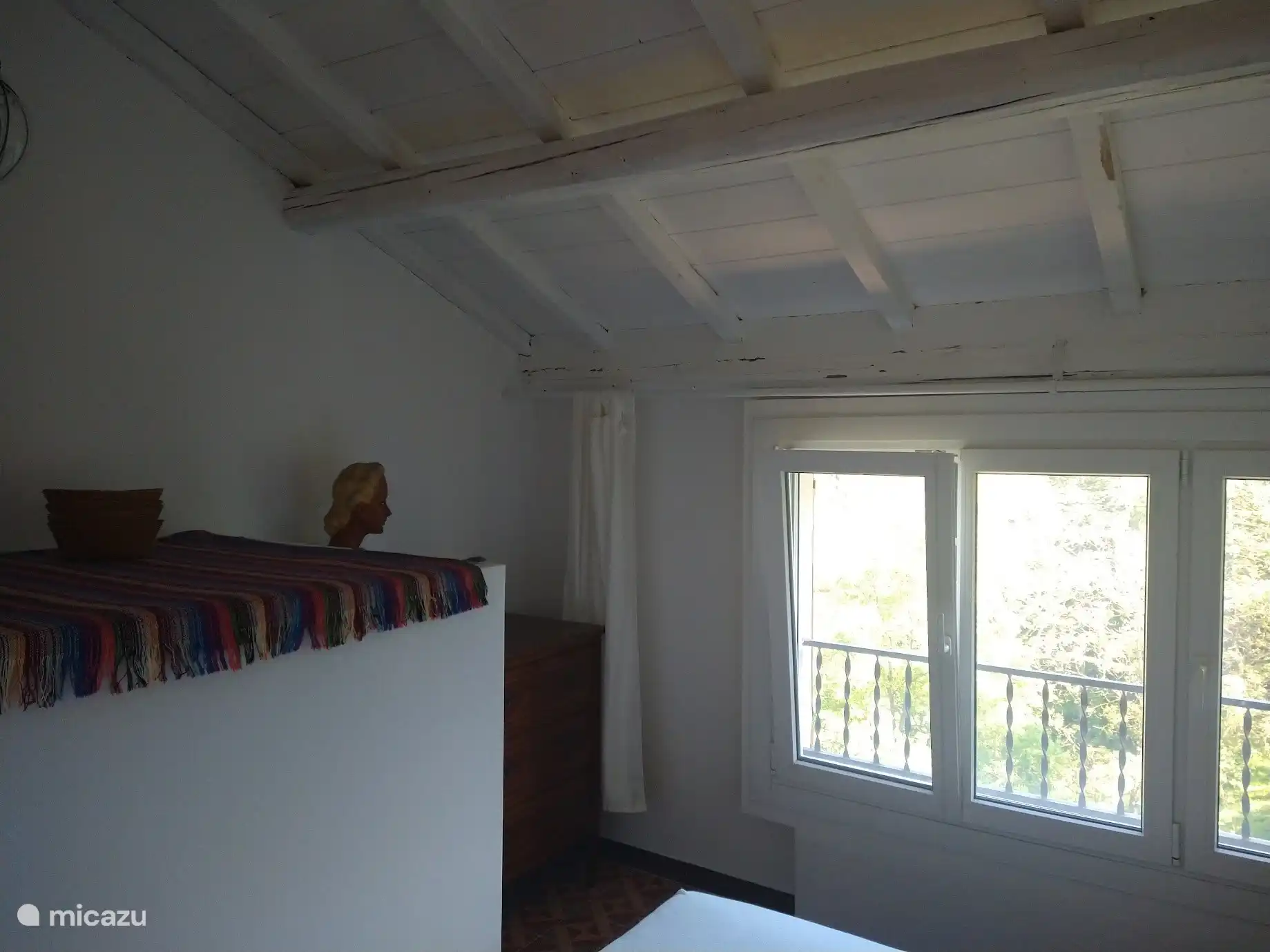 Treppenabsatz mit Schlafsofa