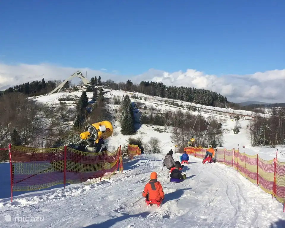 Alle Arten von Schnee Spaß.