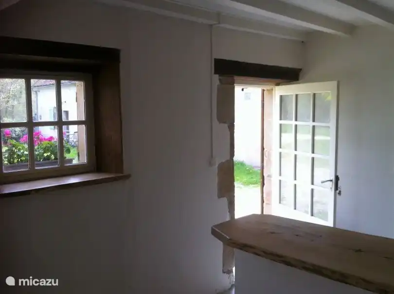 Der Eingang von innen.