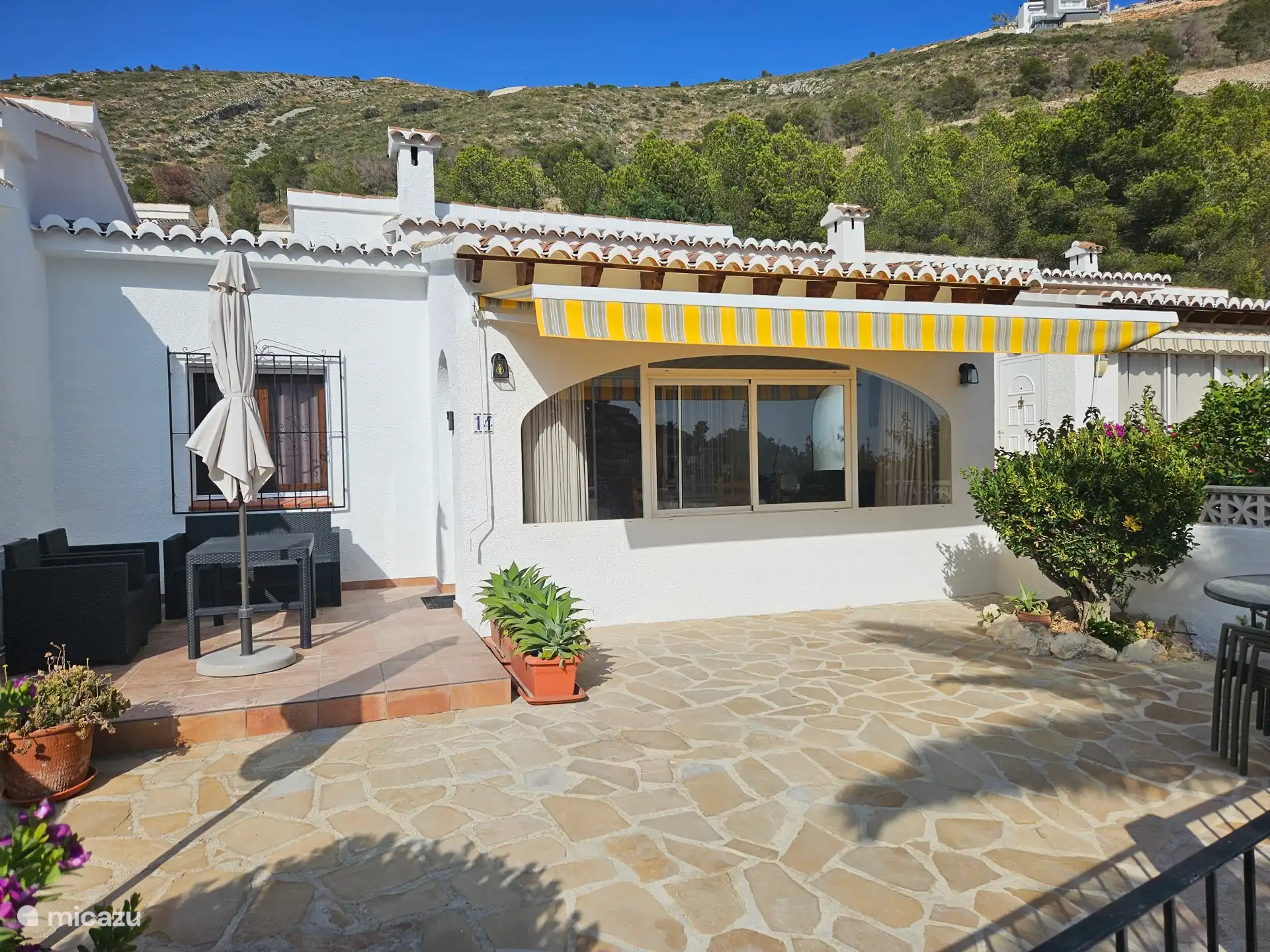 Casa Vista Ifach (near Moraira) in Spain, Costa Blanca, Moraira - bungalow