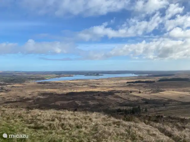 gîte / cottage huren in Frankrijk, Finistère, Locmaria-Berrien – La Colline des Renards Uitzicht vanaf de chapel St.Michel op Mont d'Areé