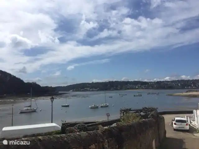 gîte / cottage huren in Frankrijk, Finistère, Locmaria-Berrien – La Colline des Renards Zicht op de haven bij Le Dourduff-en-Mer.